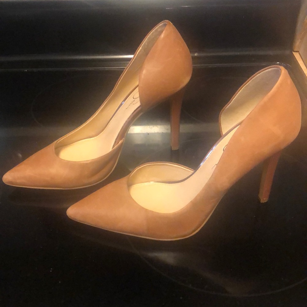 Brown Jessica Simpson heels